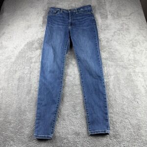 Banana Republic Mid Rise Skinny Jeans Womens 29/8 Blue Medium Wash‎